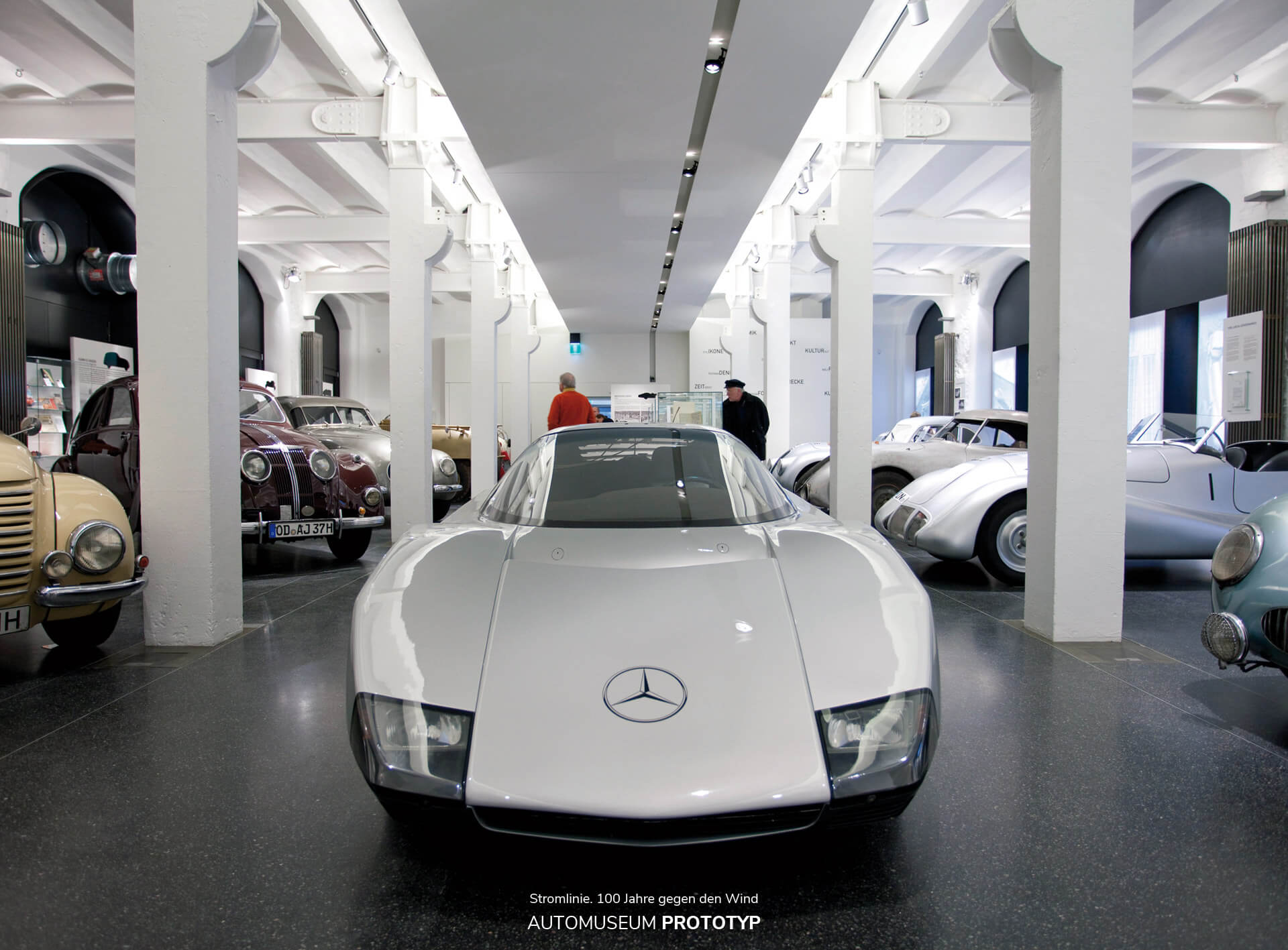 2009 präsentierte das Hamburger Automuseum Prototyp mit der Sonderausstellung „Stromlinie“ außergewöhnliche aerodynamische Fahrzeuge, wie den Porsche Typ 64 oder den Mercedes-Benz C 111-3 Nardo.